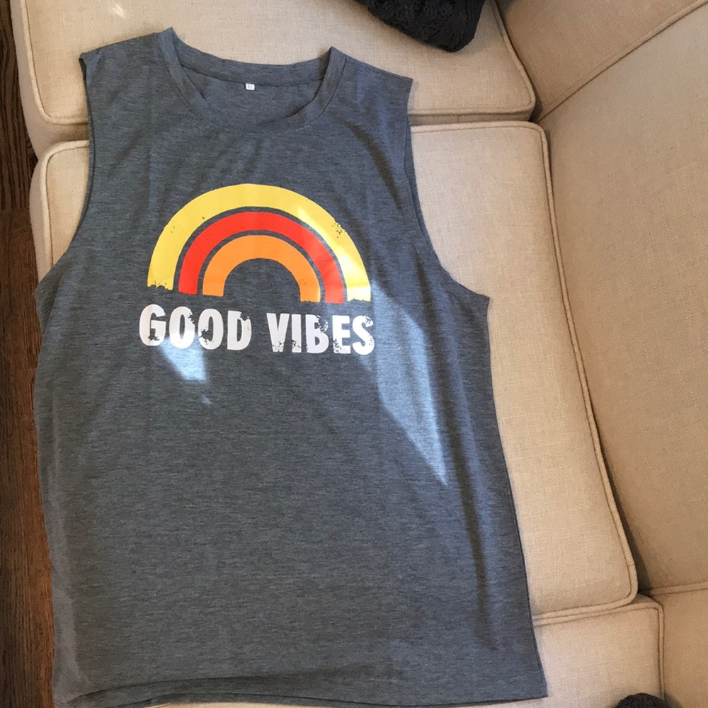 Good vibes tank top